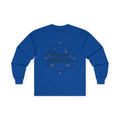 Blessed Imperfectly Long Sleeve Tee | Faith Typography, Minimal Circle Design