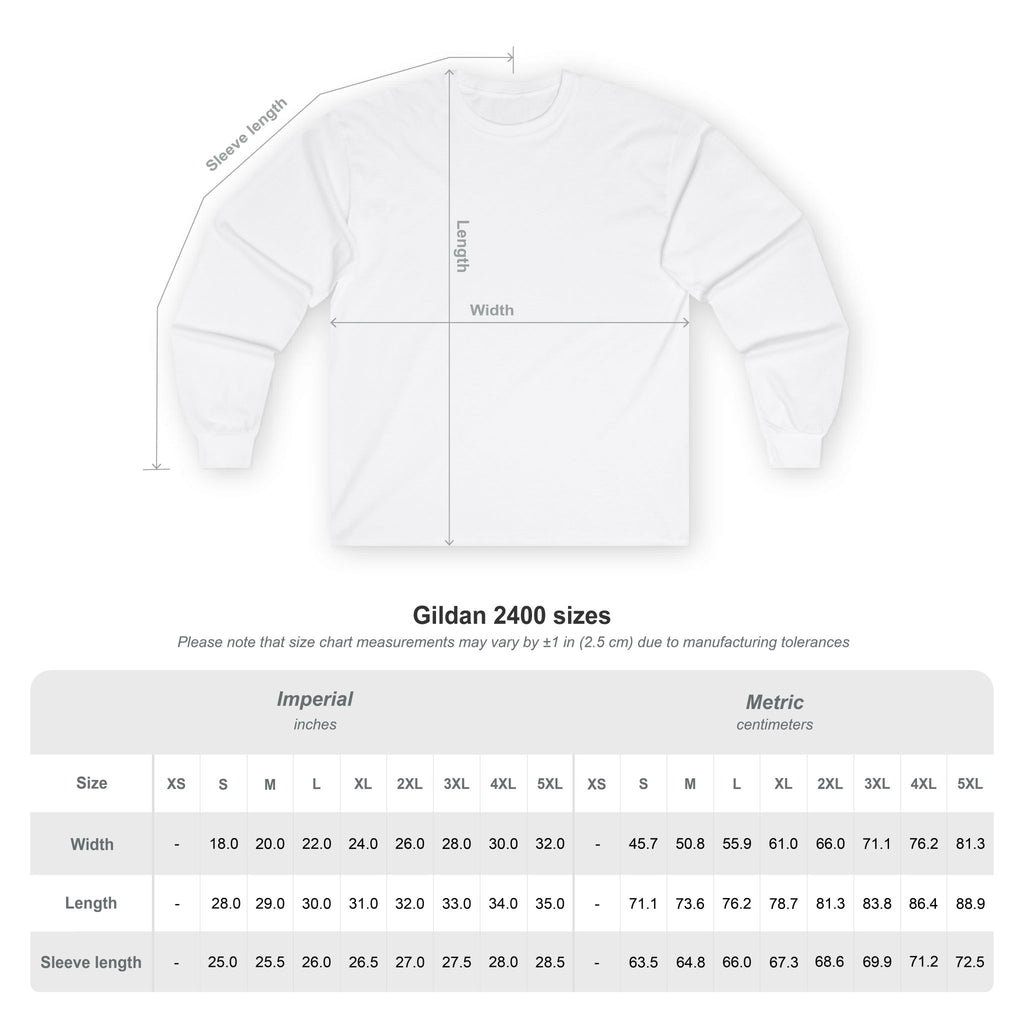Blessed Imperfectly Long Sleeve Tee | Faith Typography, Minimal Circle Design
