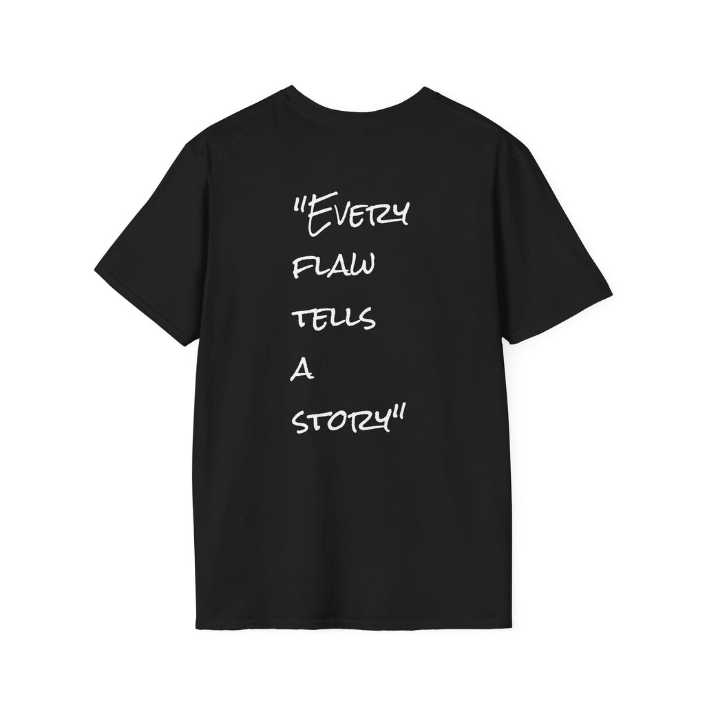 Blessed Imperfectly T-Shirt | handwritten script, inspirational faith tee