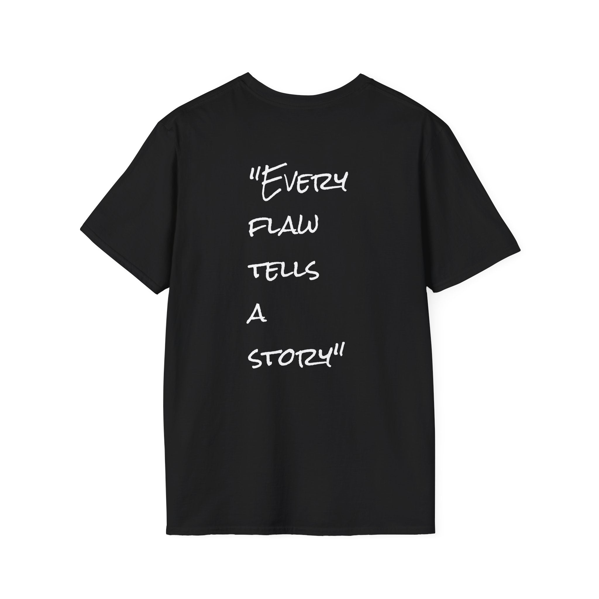 Blessed Imperfectly T-Shirt | handwritten script, inspirational faith tee