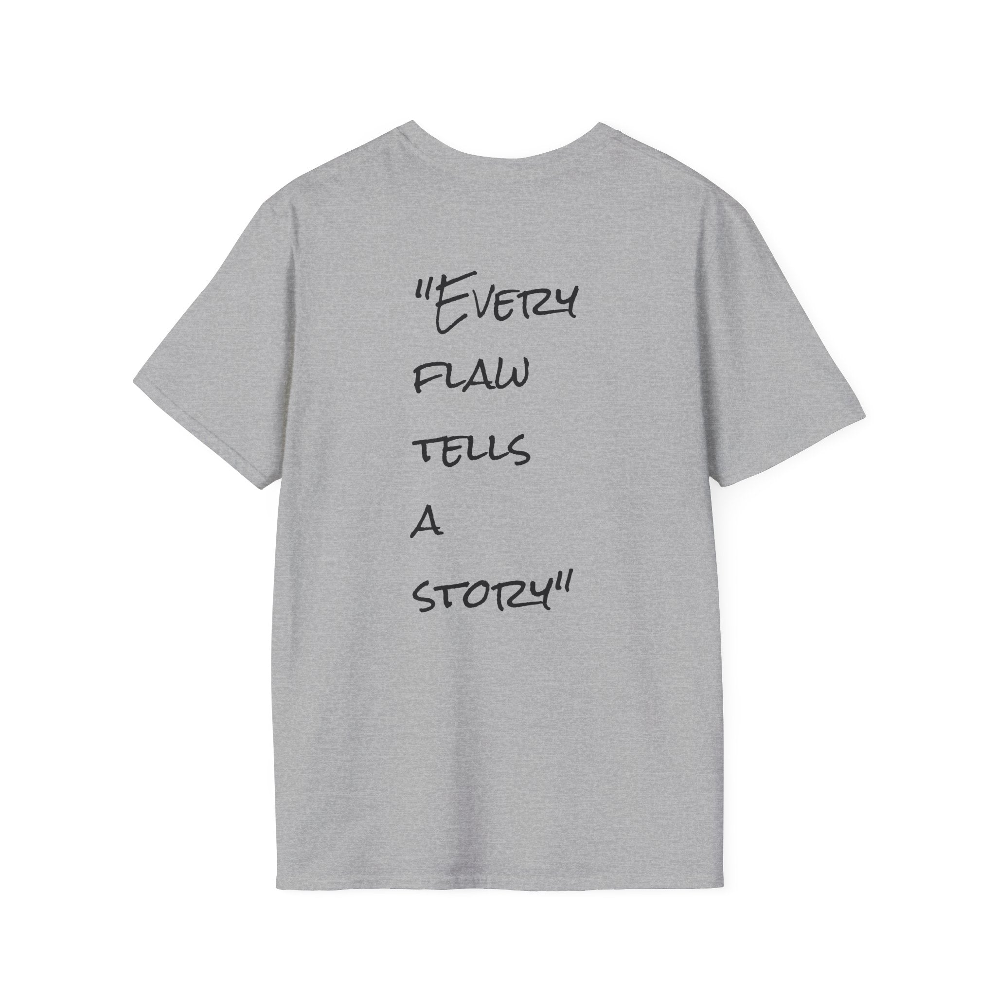 Blessed Imperfectly T-Shirt | handwritten script, inspirational faith tee