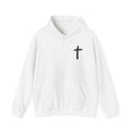 Forgiven Hoodie — Psalm 32:1 Christian Cross Sweatshirt
