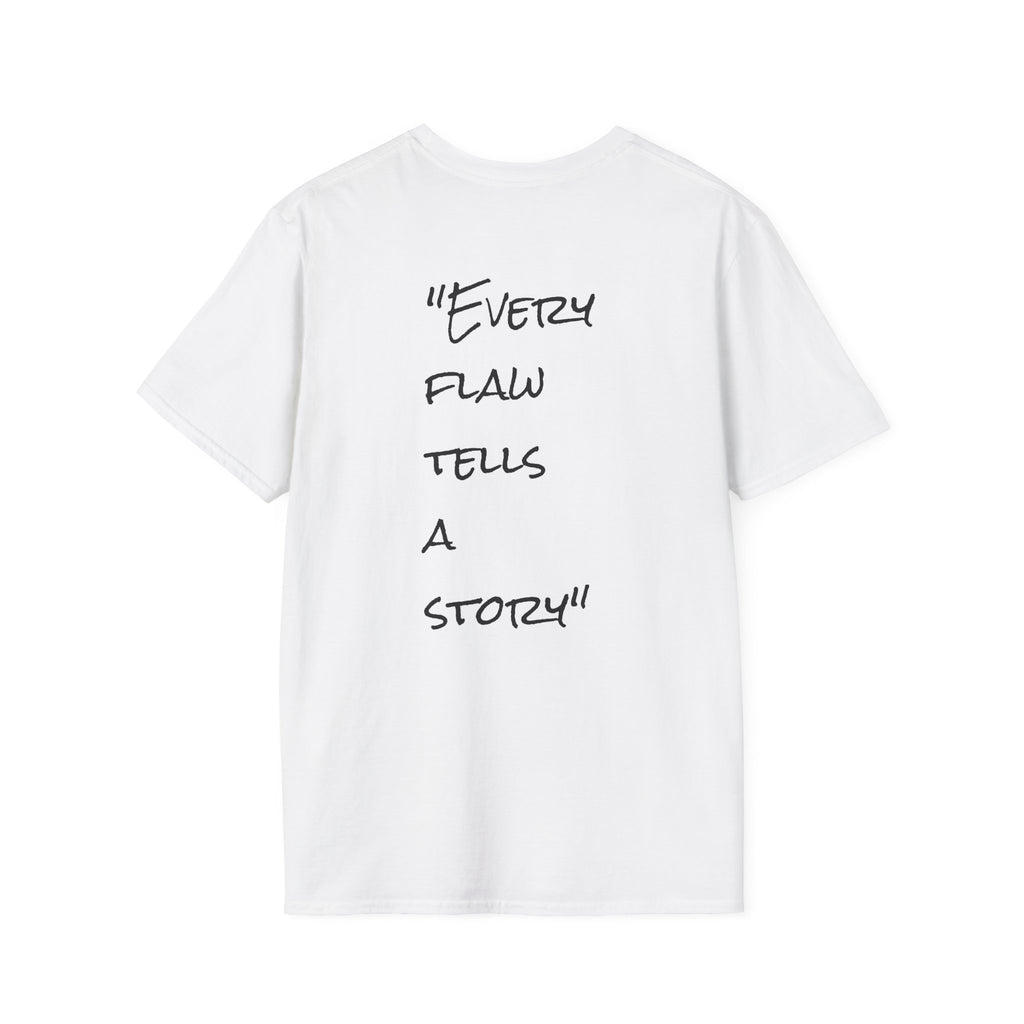 Blessed Imperfectly T-Shirt | handwritten script, inspirational faith tee