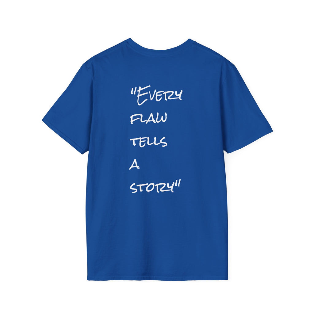Blessed Imperfectly T-Shirt | handwritten script, inspirational faith tee